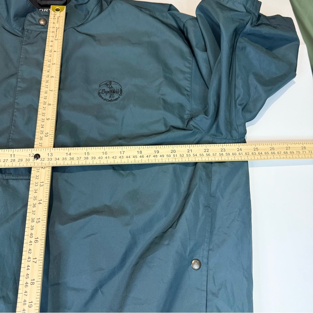 DryJoys By FootJoy  Half Zip Short Sleeve Golf Pullover Windbreaker Jacket Men M - Picture 4 of 13